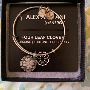 Alex and Ani Four Lead Clover